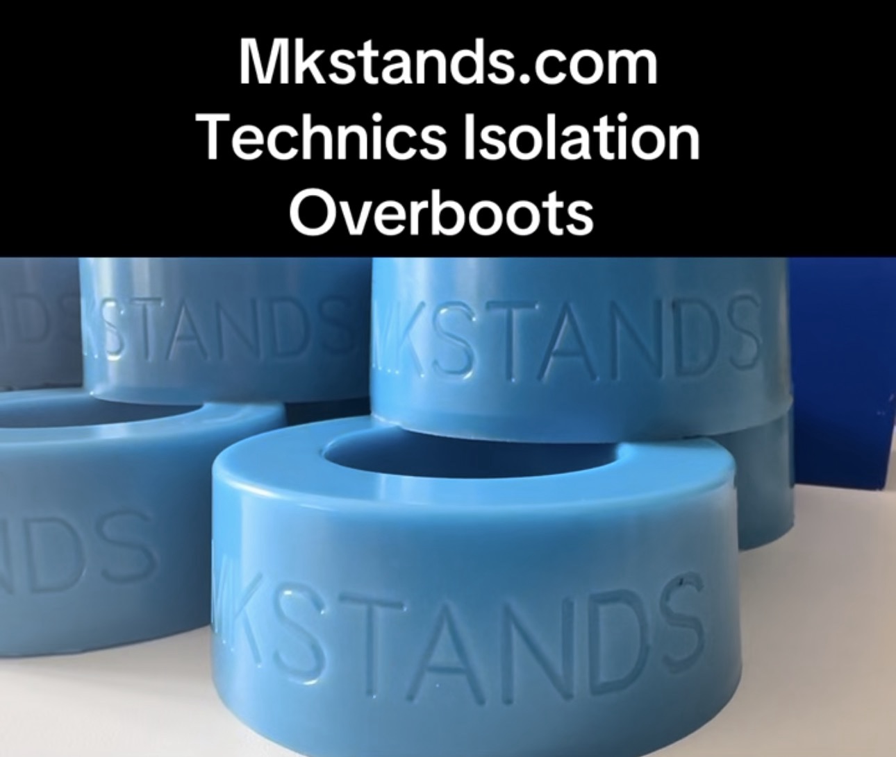 Technics 1200 Turntable 'Over Feet' Isolation Boots - Image 2